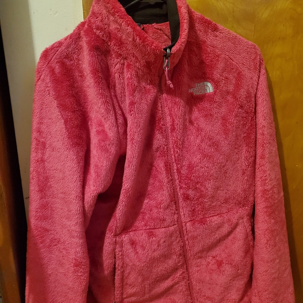 Like New! Fuzzy Northface jacket